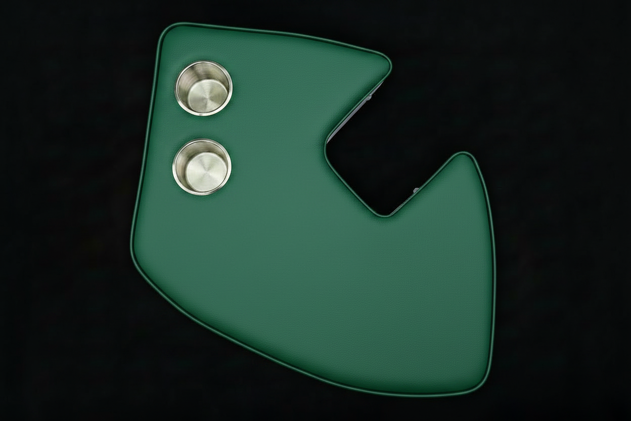 Agrishelf Green  2 cup holders