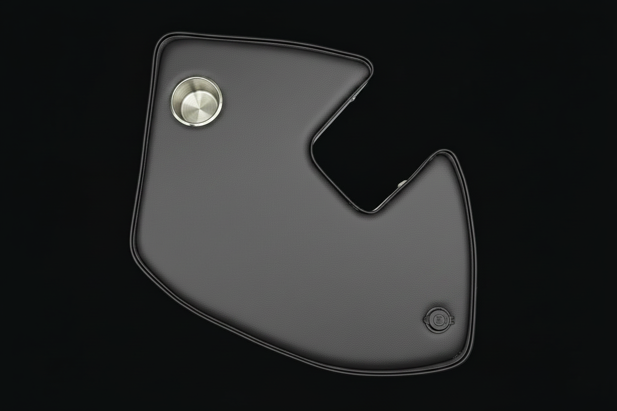 Agrishelf Grey 1 cup holder 1 socket