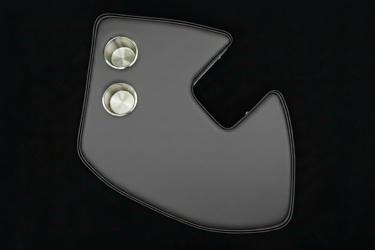 Agrishelf Grey 2 cup holders