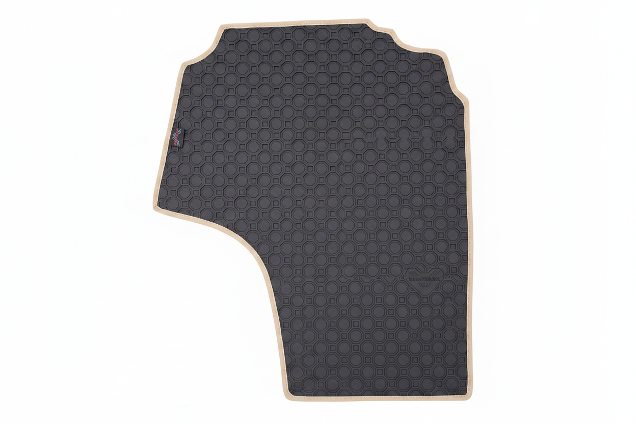 Rubber Add On Black Beige Trim