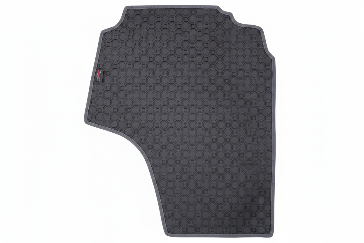 Rubber Add On Black Grey Trim