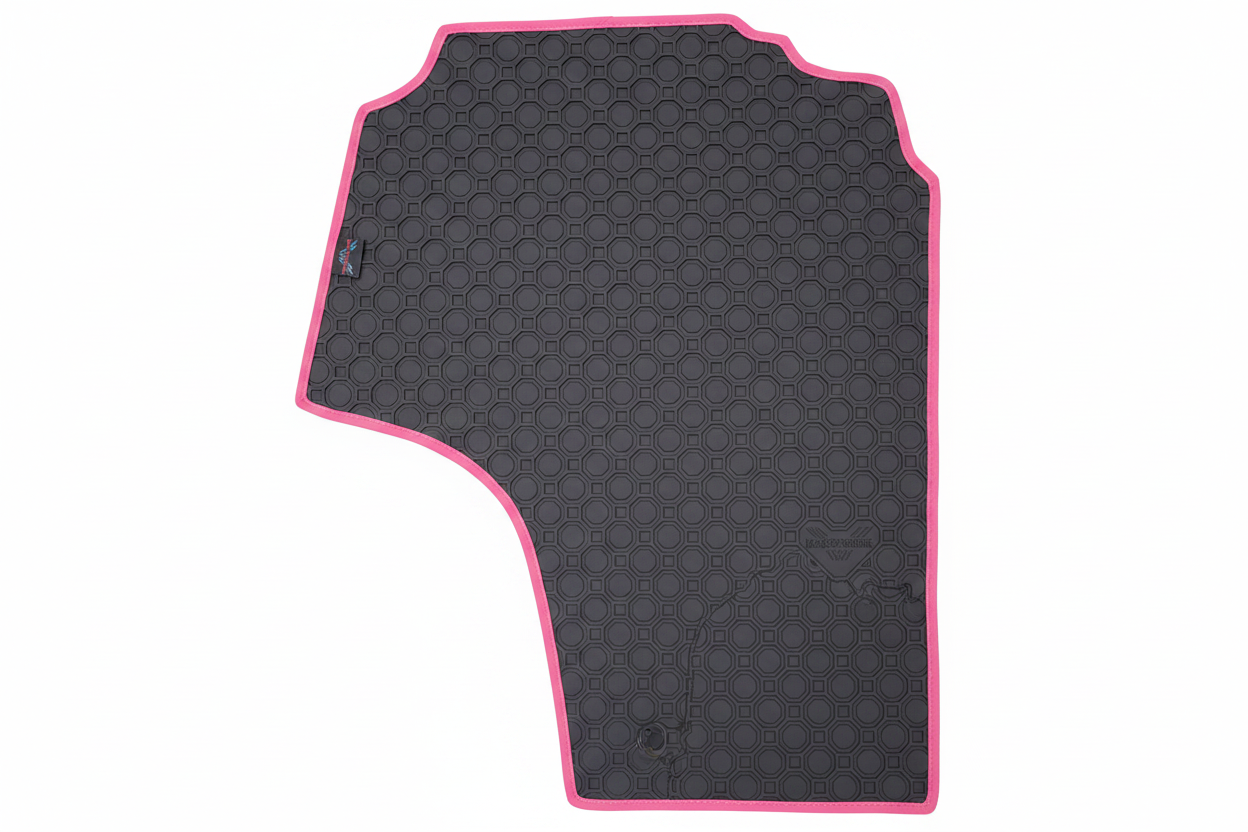 Rubber Add On Black Pink Trim