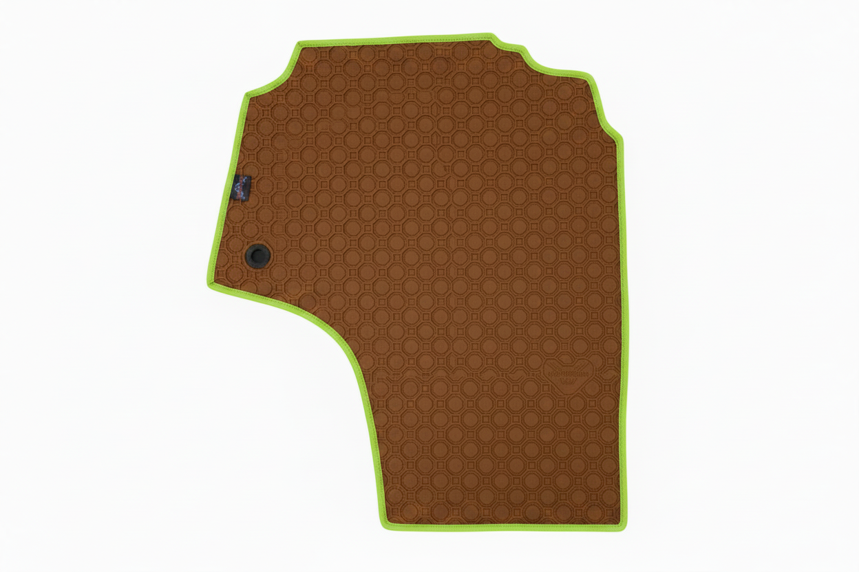 Rubber Add On Brown Lime Trim