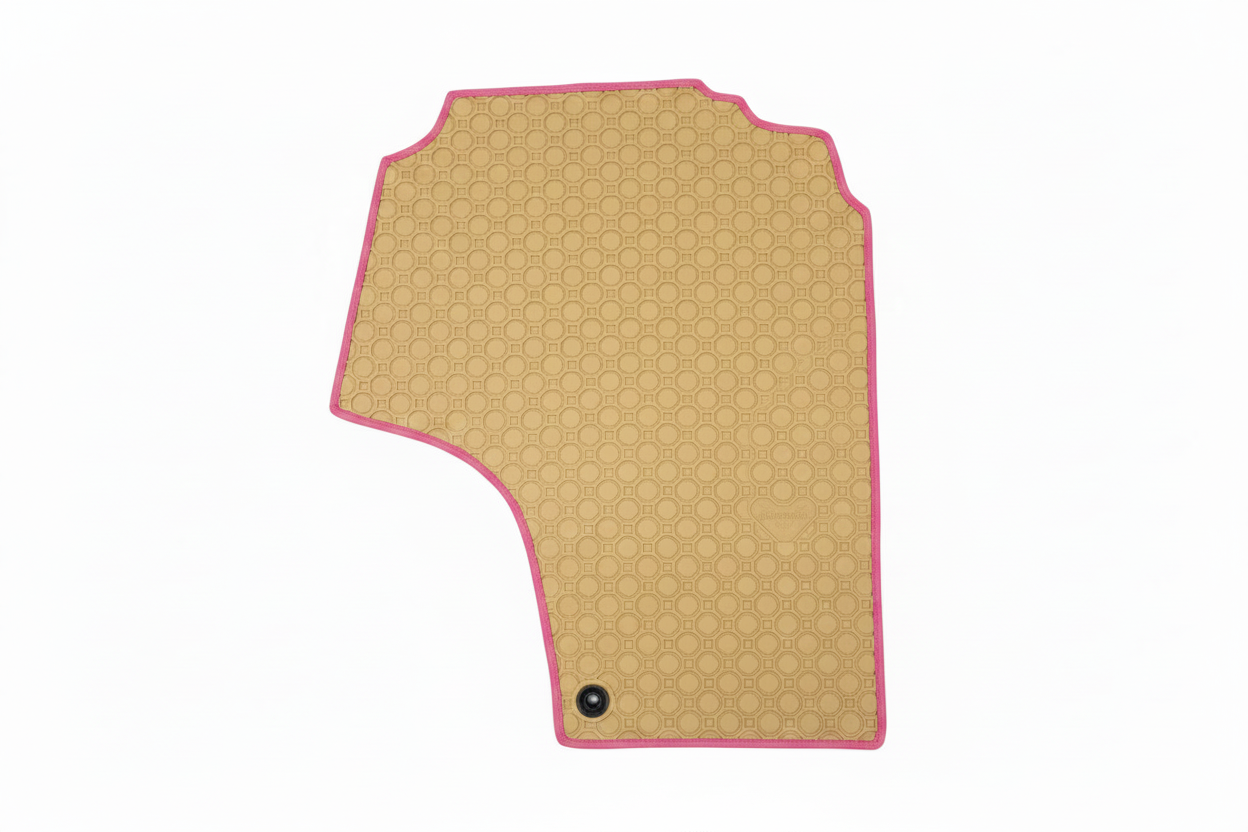 Rubber Add On Cream Pink Trim