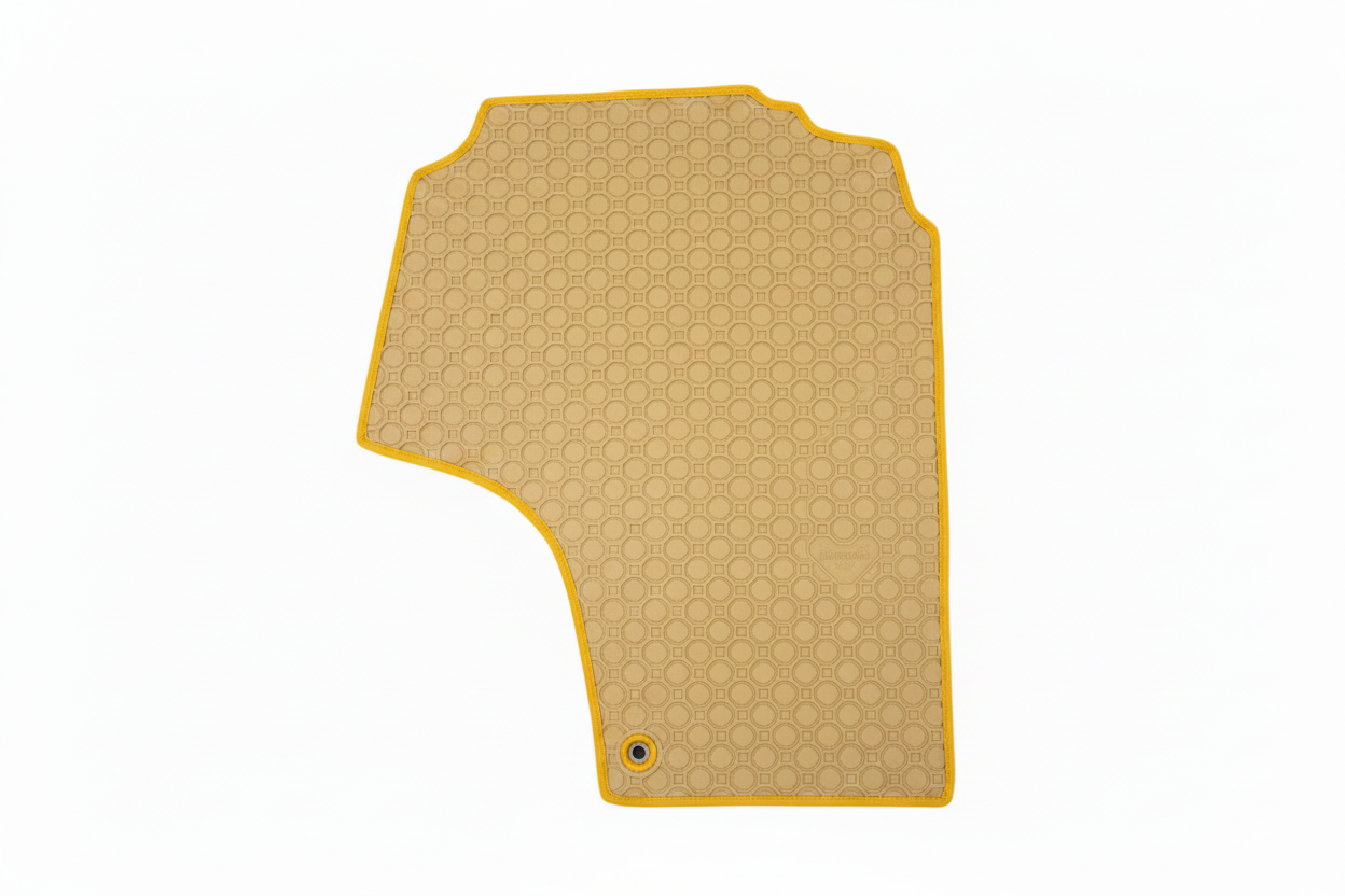 Rubber Add On Cream Yellow Trim