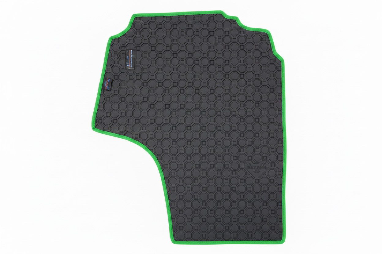 Rubber Add On Grey Green Trim