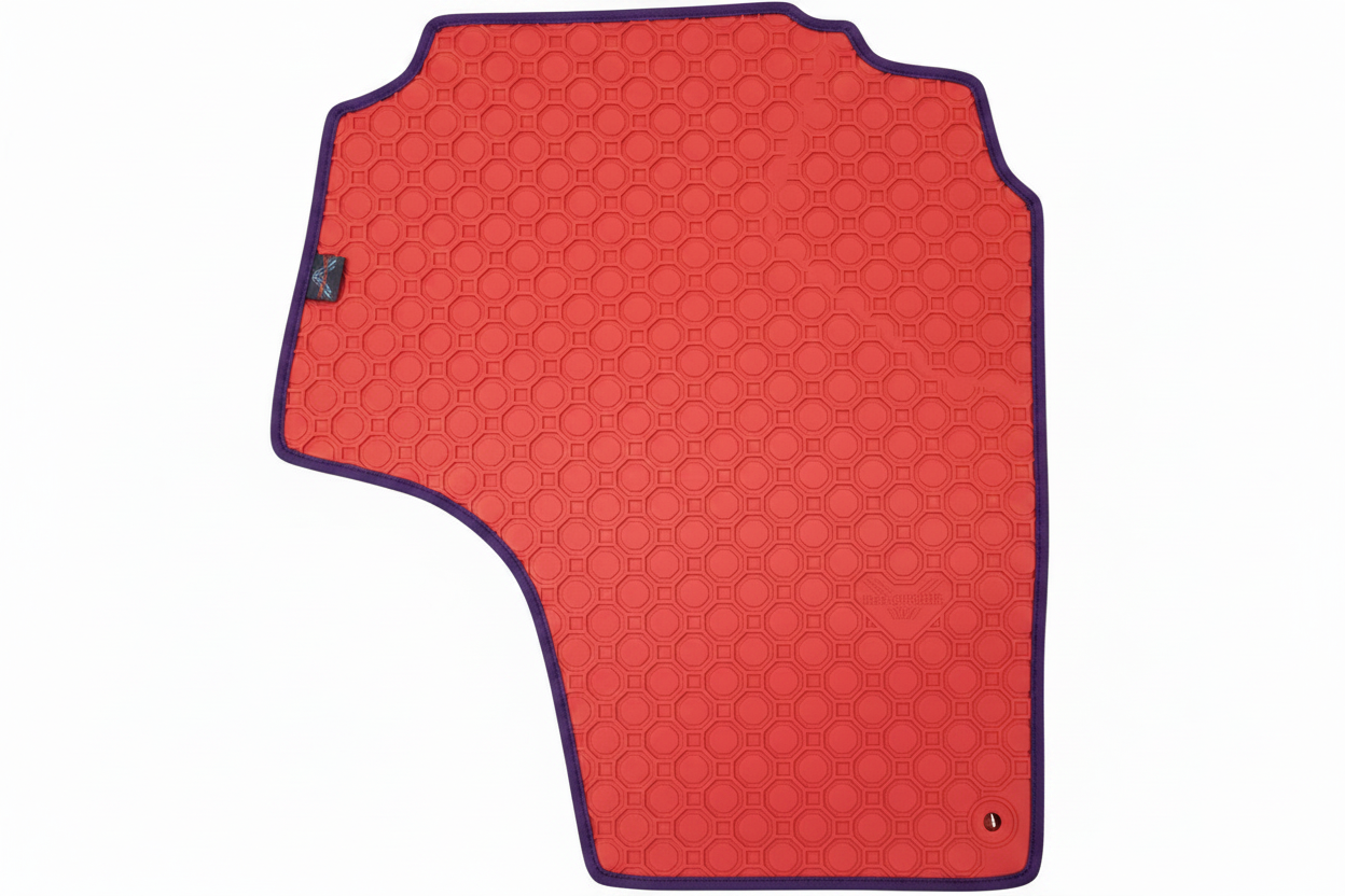 Rubber Add On Red Purple Trim