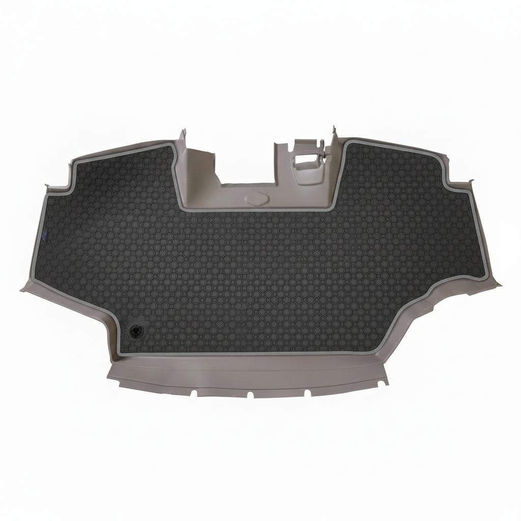Rubber mat Black Grey Trim