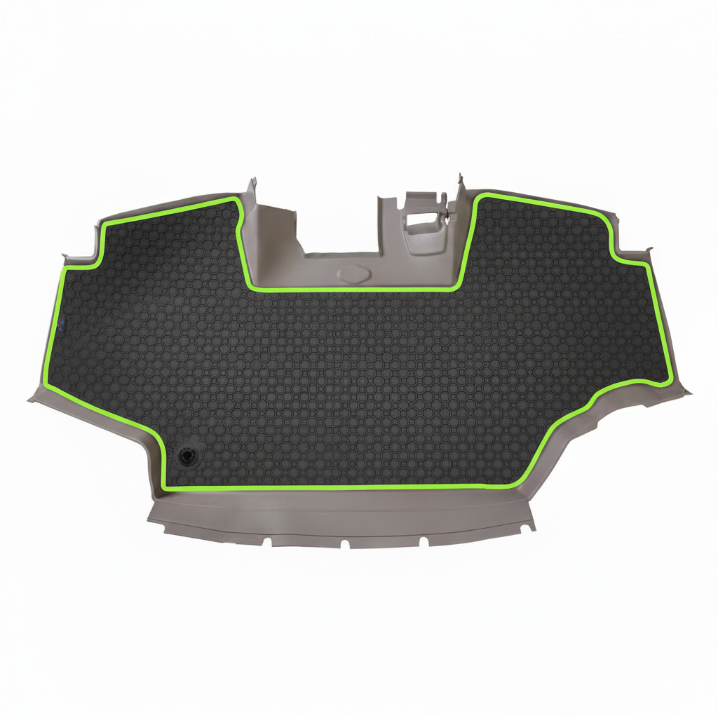Rubber mat Black Lime Trim
