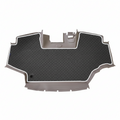 Rubber mat Black White Trim