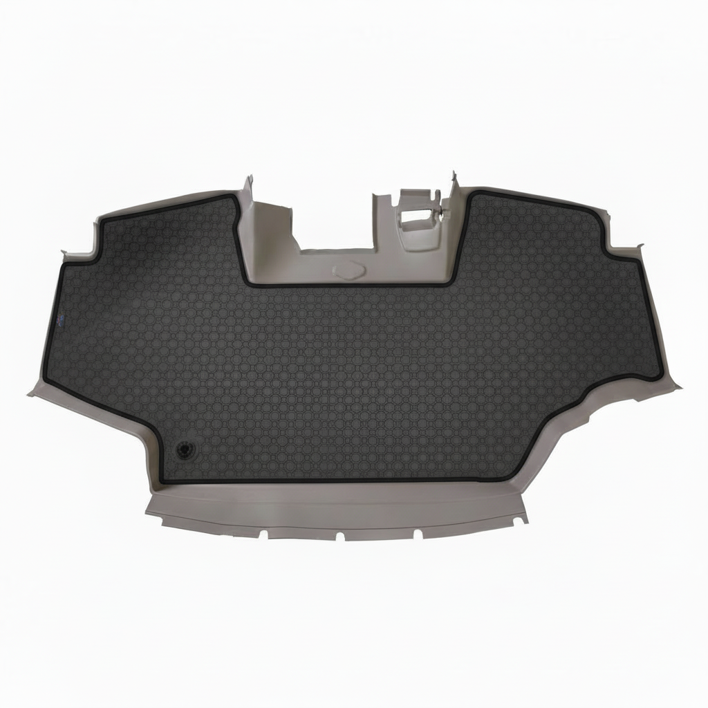 Rubber mat Grey Black Trim