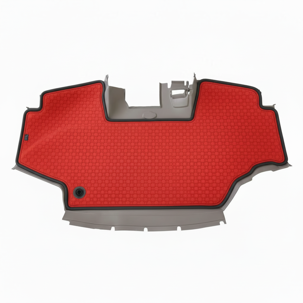 Rubber mat Red Graphite Trim